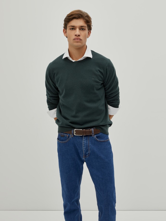 Merino wool pullover