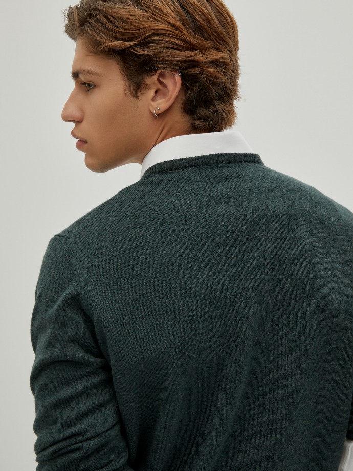 Merino wool pullover