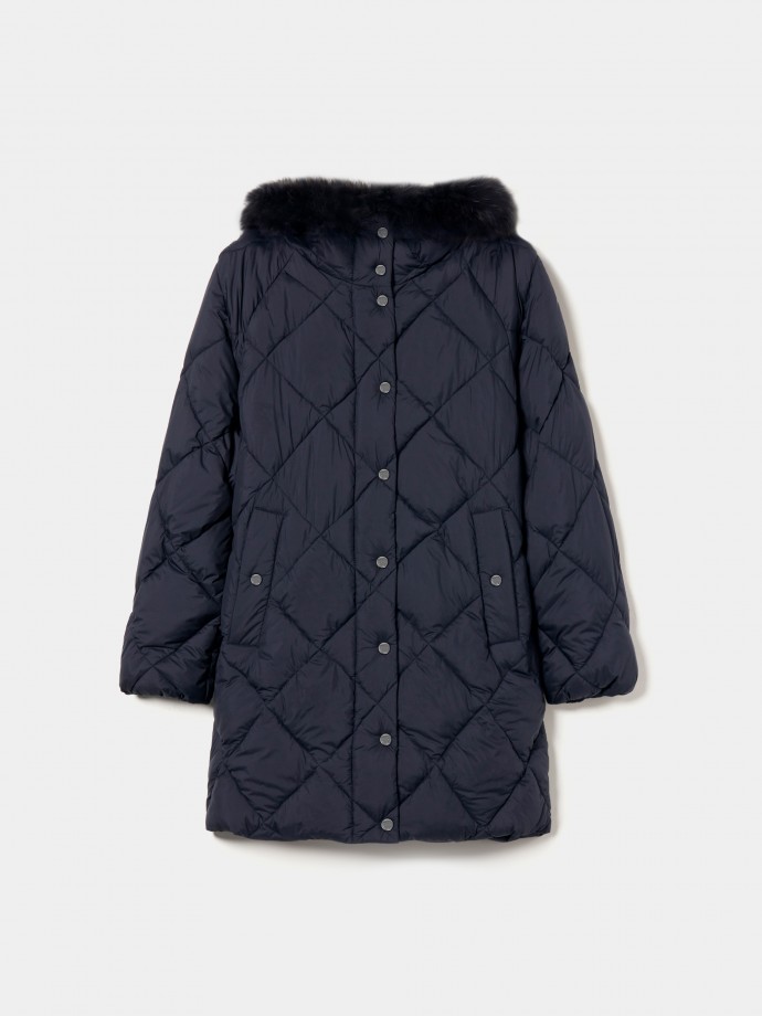 Padded jacket with hood