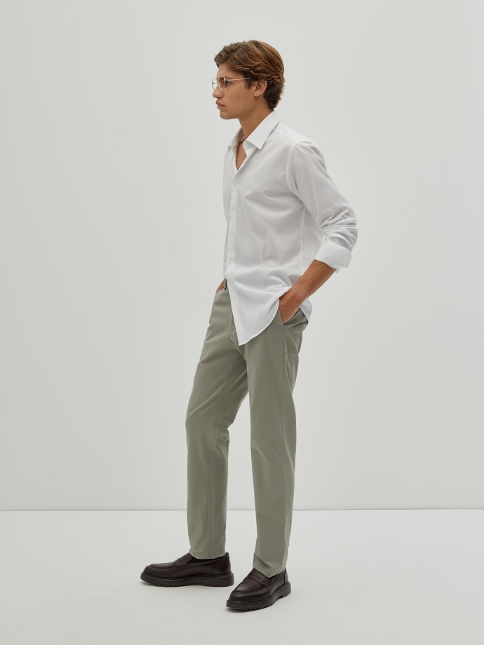 Pantaln chino slim fit