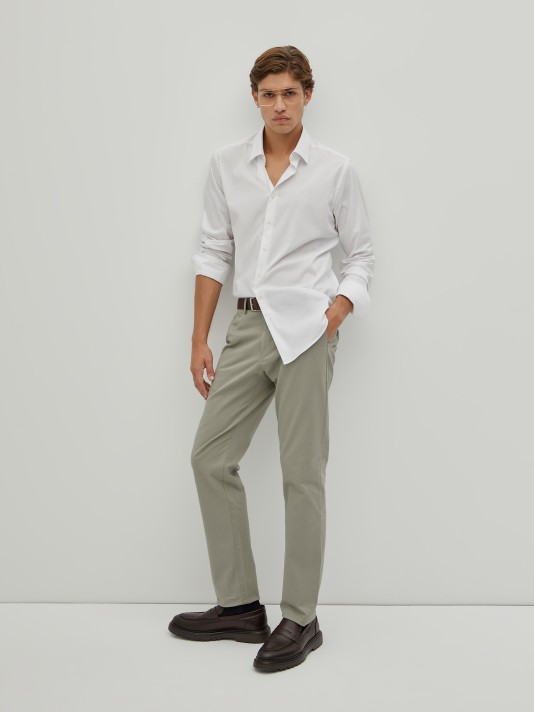 Slim fit chino pants