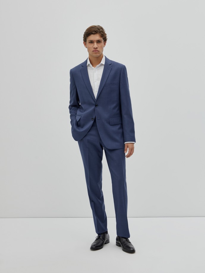 Regular fit suit