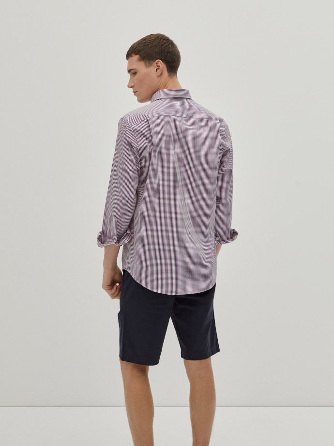 Camisa xadrez regular fit