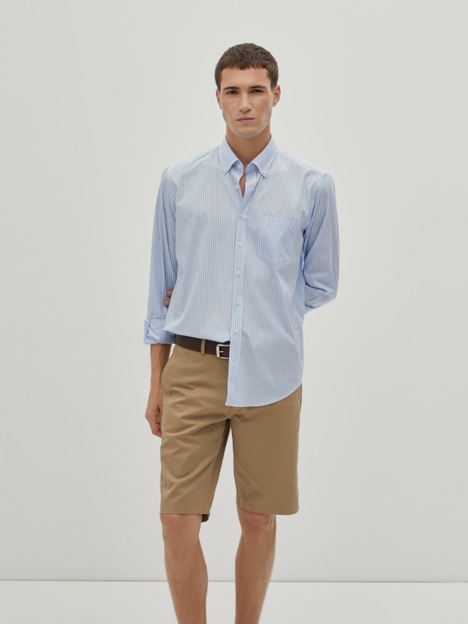 Regular fit striped shirt Regular fit striped shirt