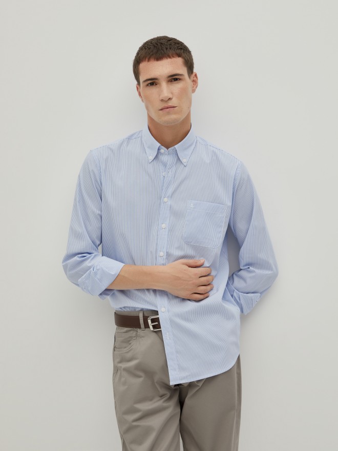 Regular fit striped shirt Regular fit striped shirt