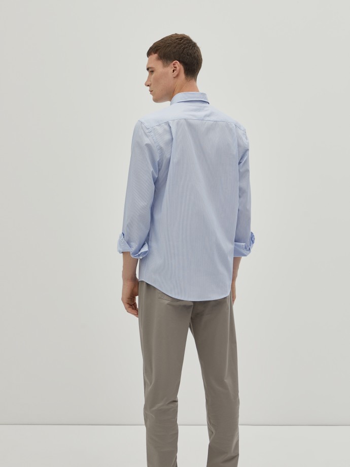 Regular fit striped shirt