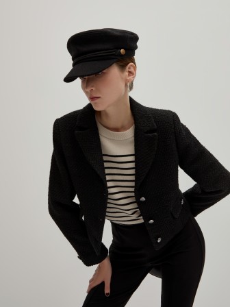 Short tweed coat Short tweed coat