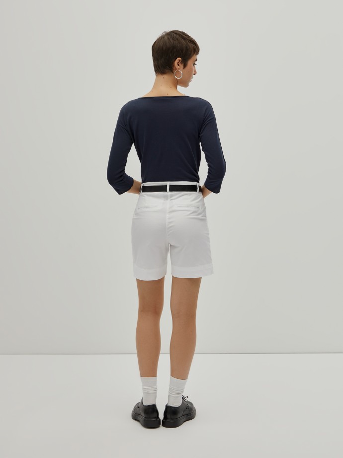 Tencel chino shorts