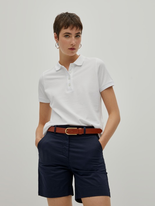 Tencel chino shorts