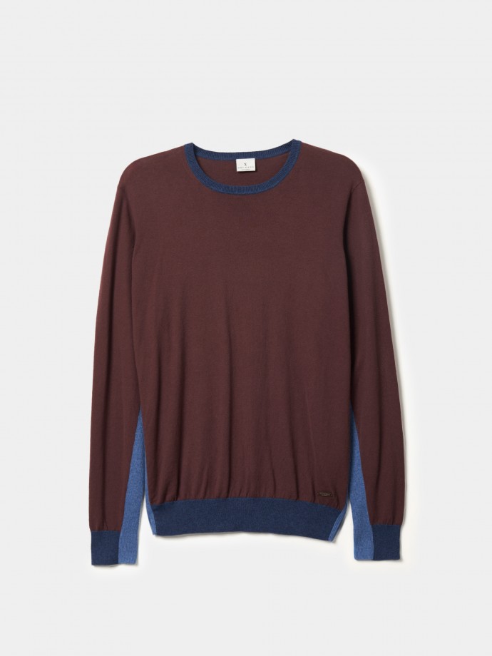 Cotton and cashmere sweater