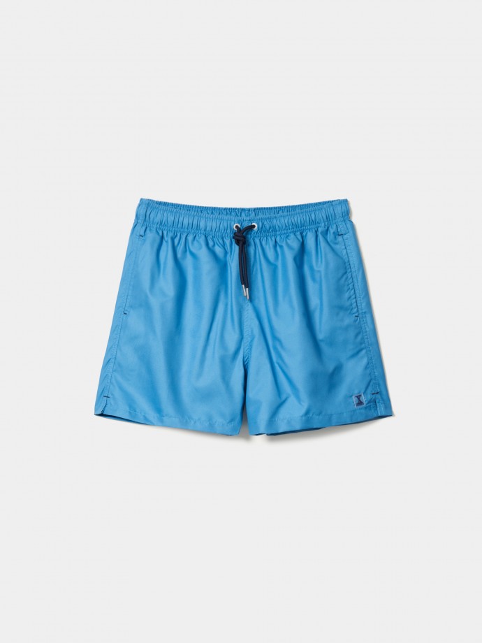 Drawstring swim shorts