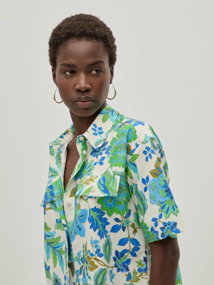 Camisa floral
