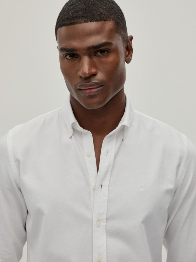 Camisa Oxford ajustada Camisa Oxford ajustada