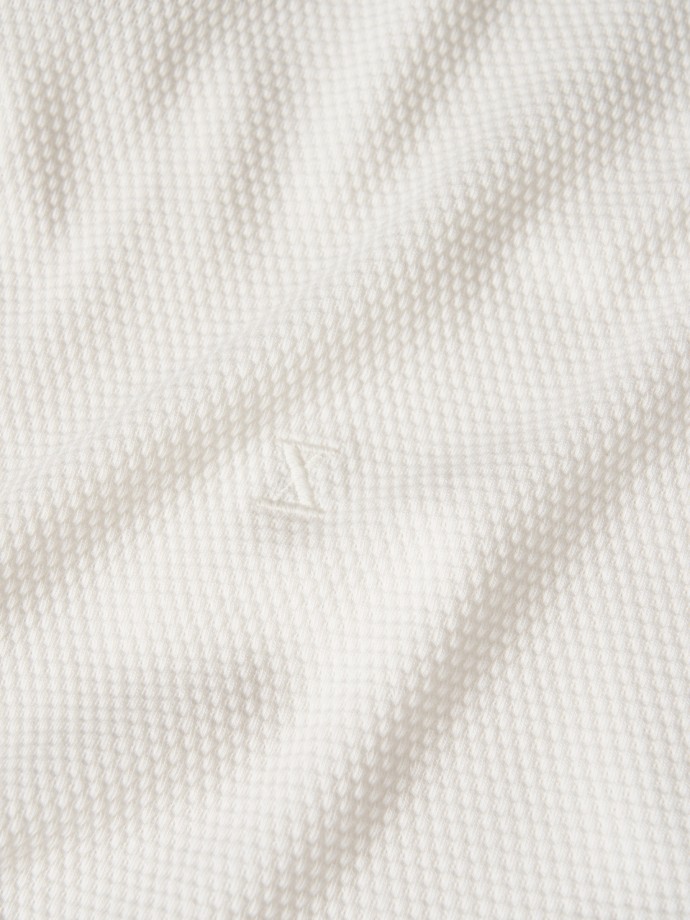 Textured mesh t-shirt