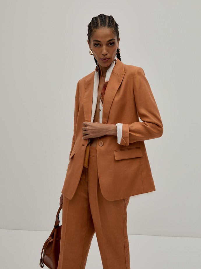 Blazer de linho