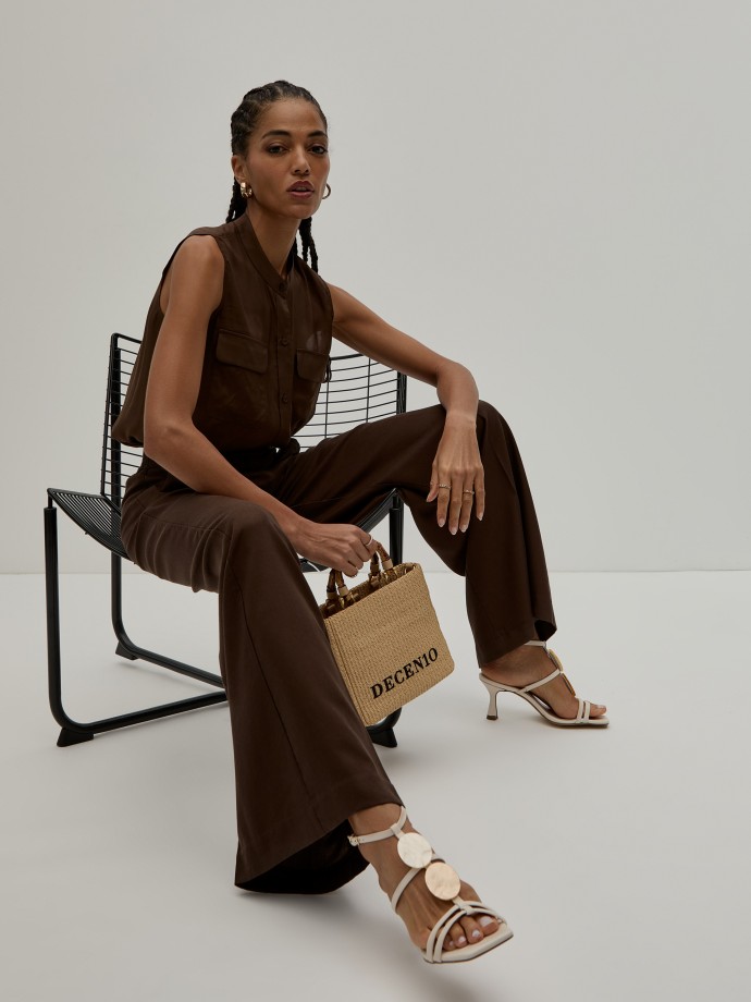 Wide leg pants