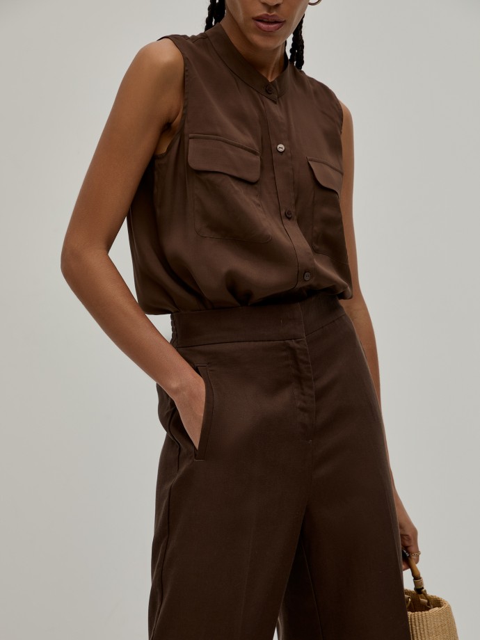 Wide leg pants