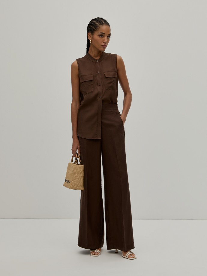 Wide leg pants