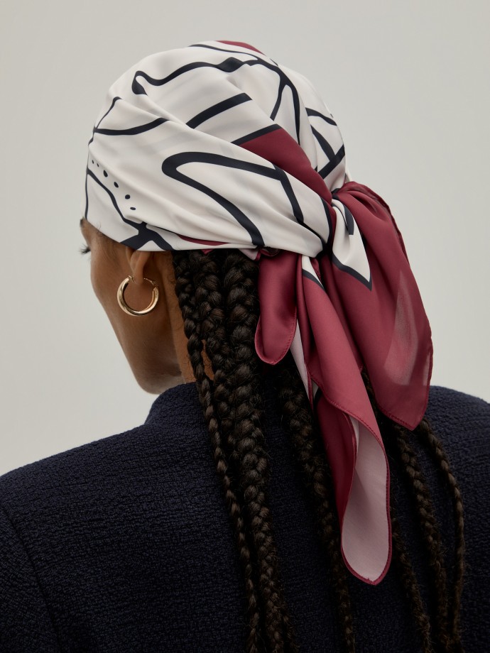 Printed scarf