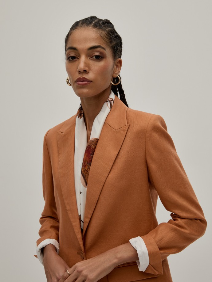 Blazer de linho
