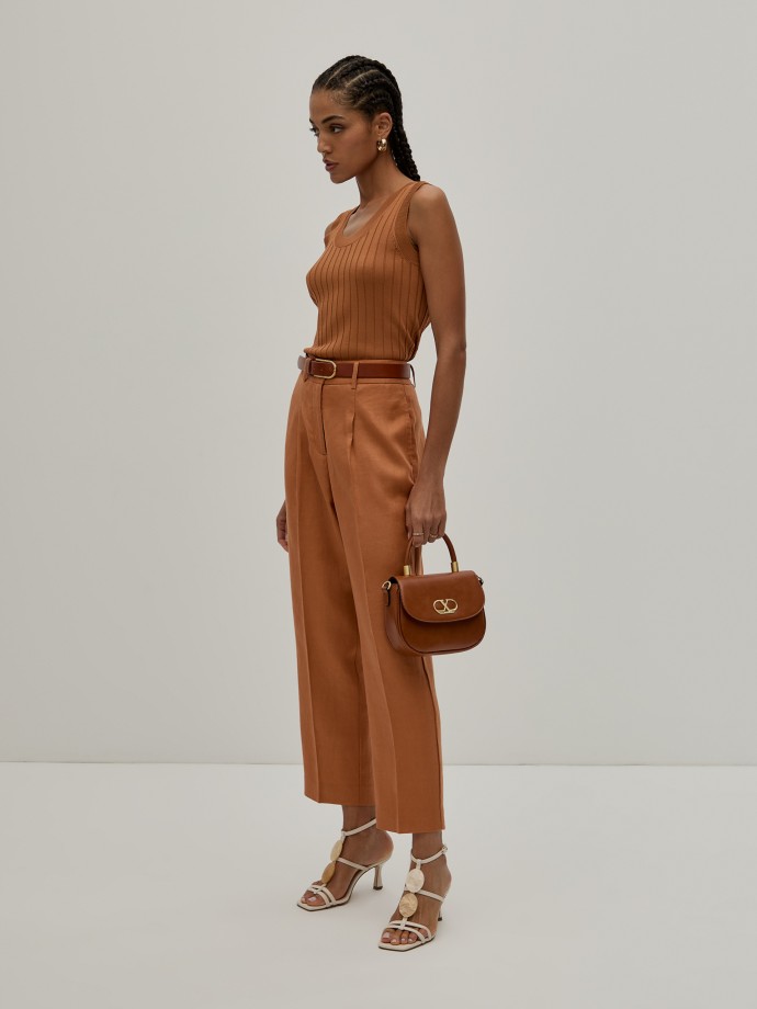 Classic linen trousers