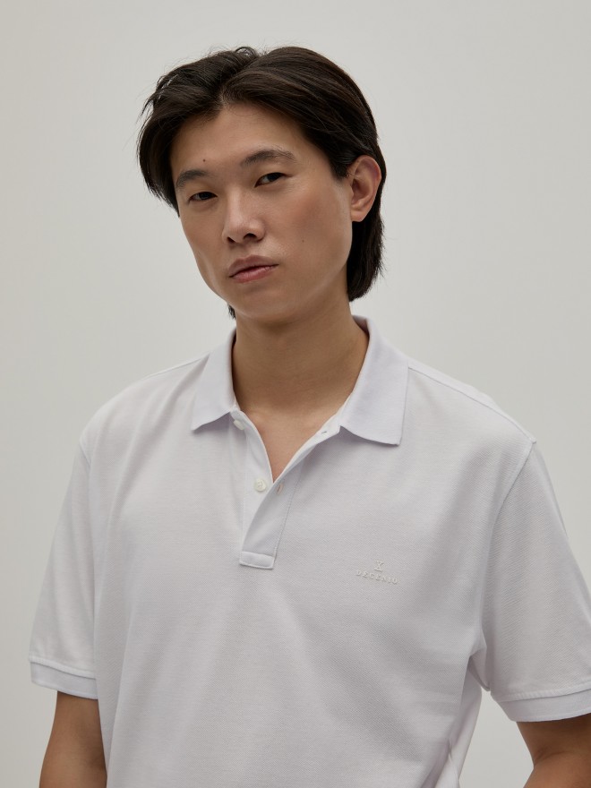 Regular fit piqué polo shirt Regular fit piqué polo shirt