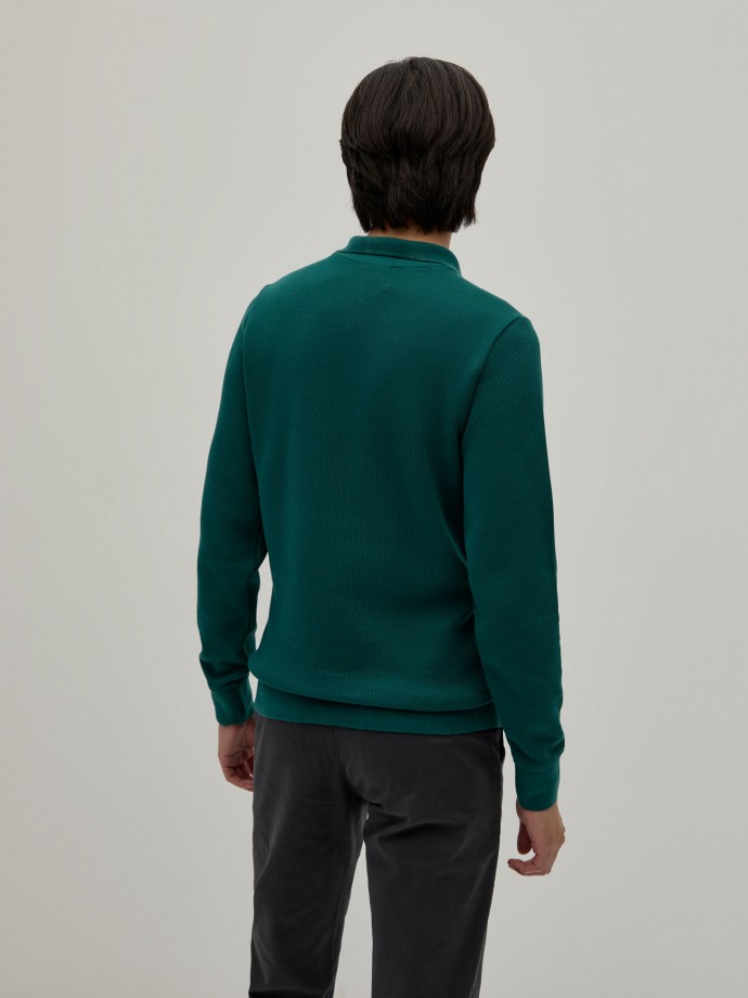 Sweatshirt com botes