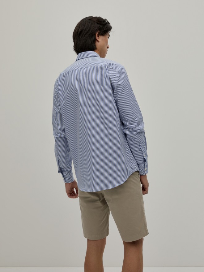 Regular fit striped shirt