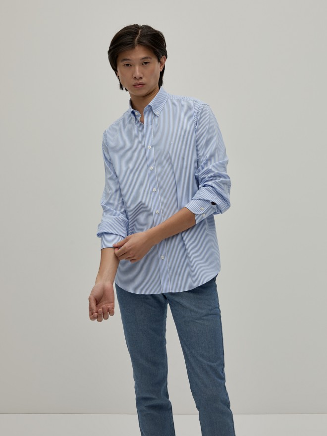 Regular fit striped shirt Regular fit striped shirt
