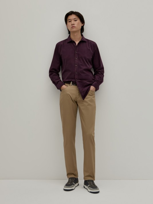 Twill pants