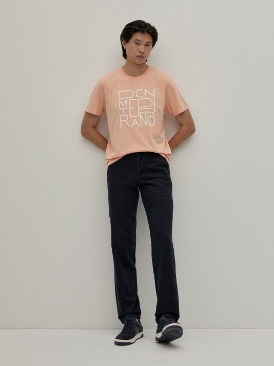 Regular fit chino trousers