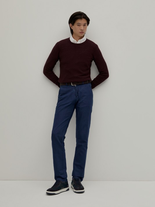 Regular fit chino trousers