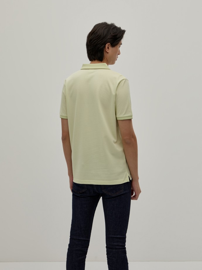 Polo de algodn mercerizado