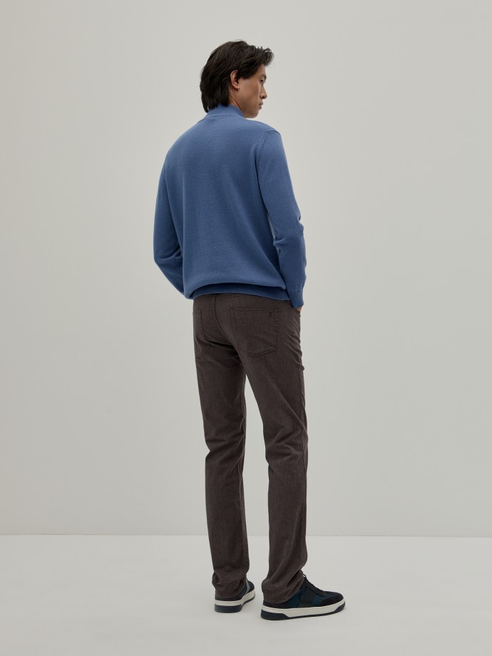 Regular fit 5 pocket trousers
