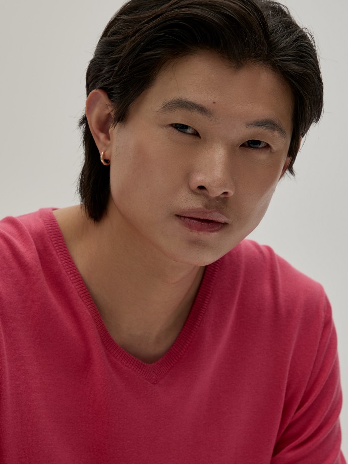 V-neck sweater