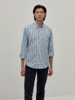 Camisa regular fit xadrez