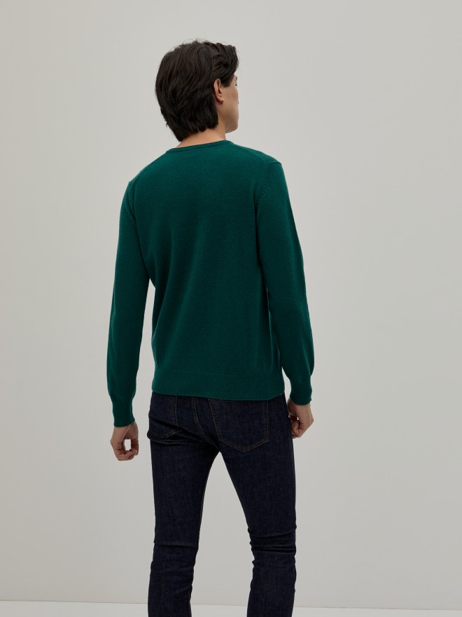 Jersey con cuello en V