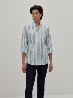 Camisa Regular Fit con rayas