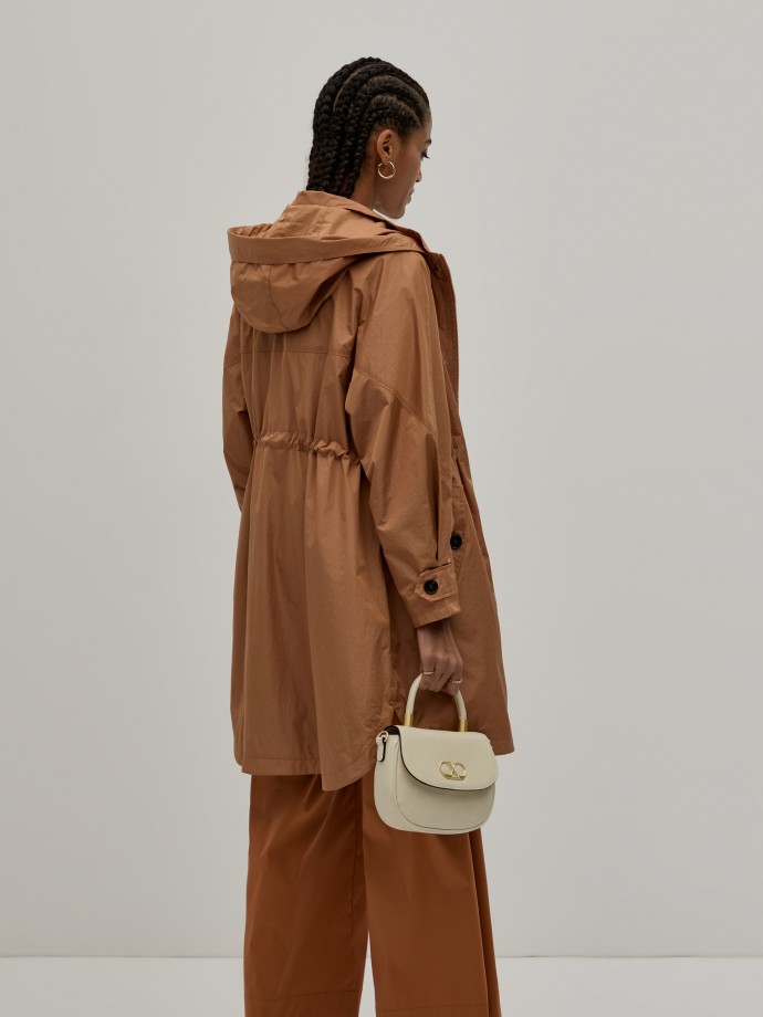 Parka com capuz