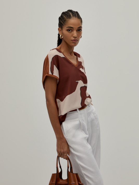 Camiseta estampada