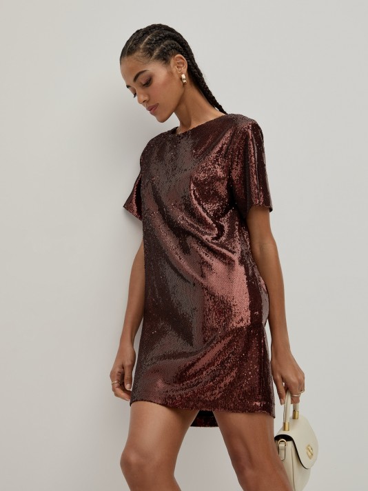 Short sequin dress