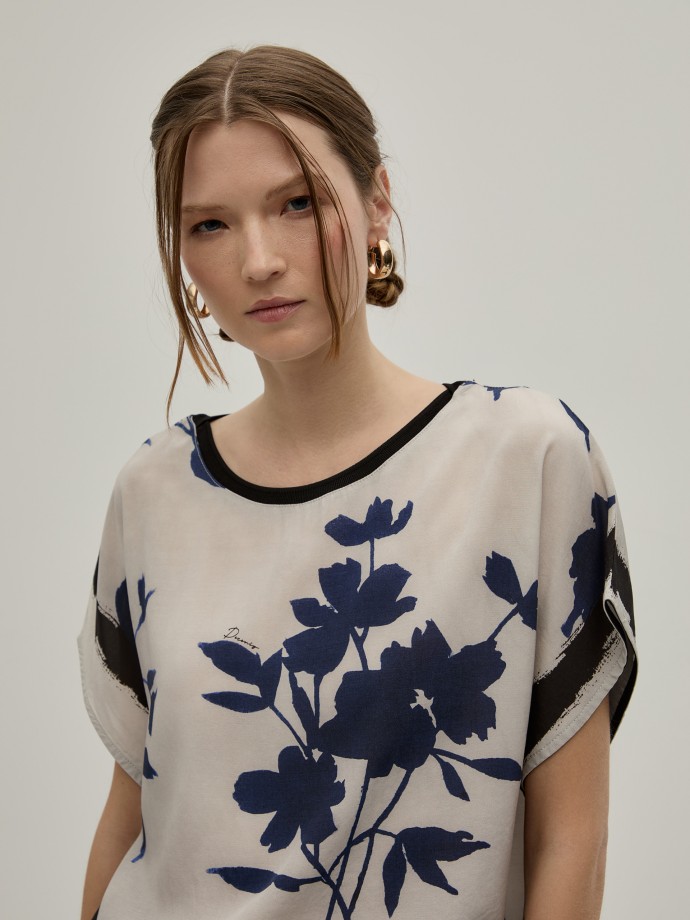 T-shirt padro floral