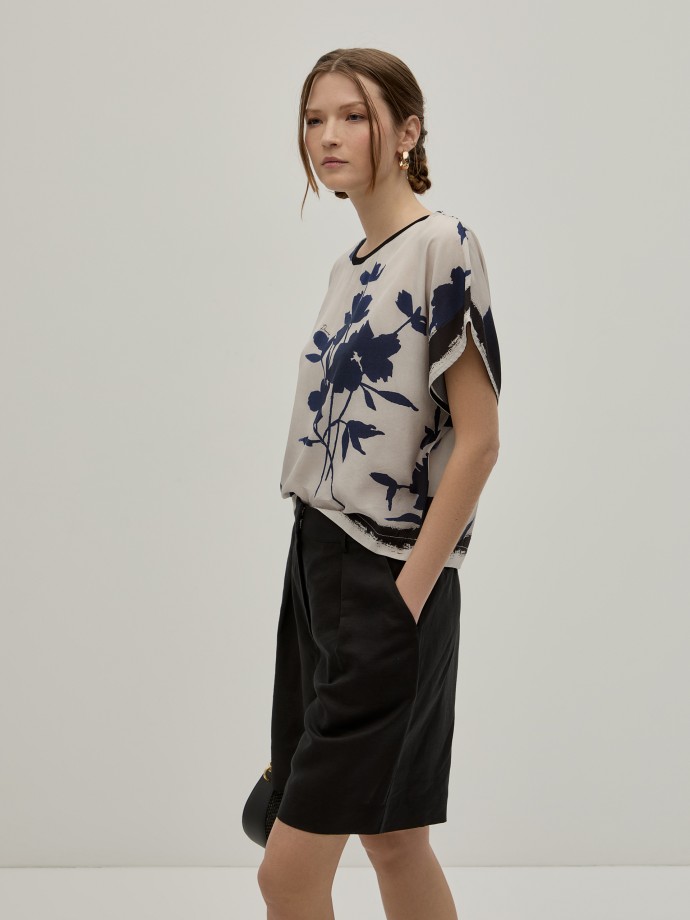 T-shirt padro floral