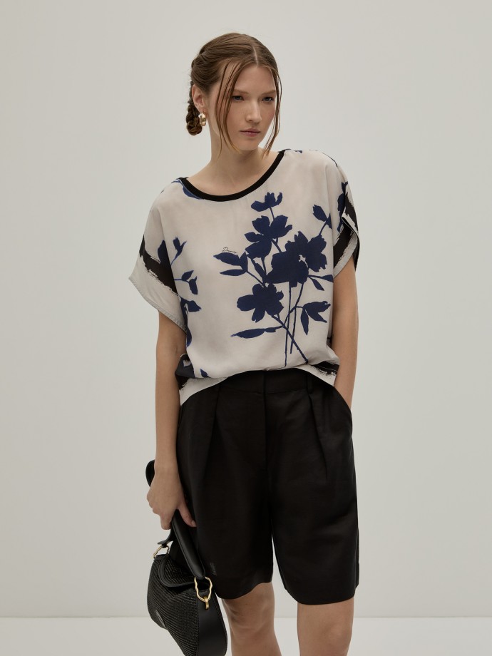 T-shirt padro floral