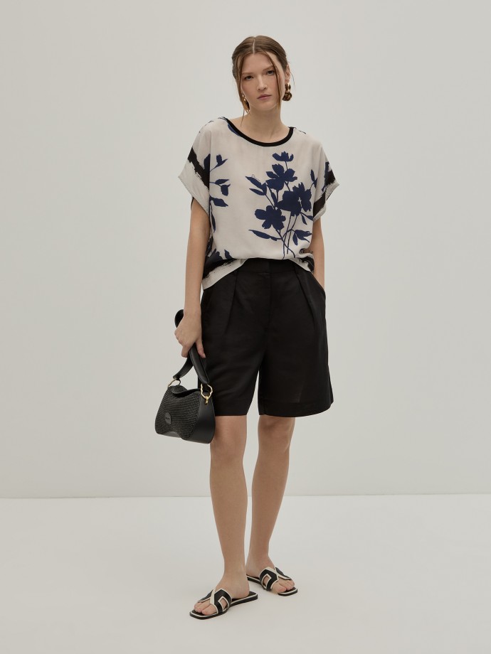 T-shirt padro floral