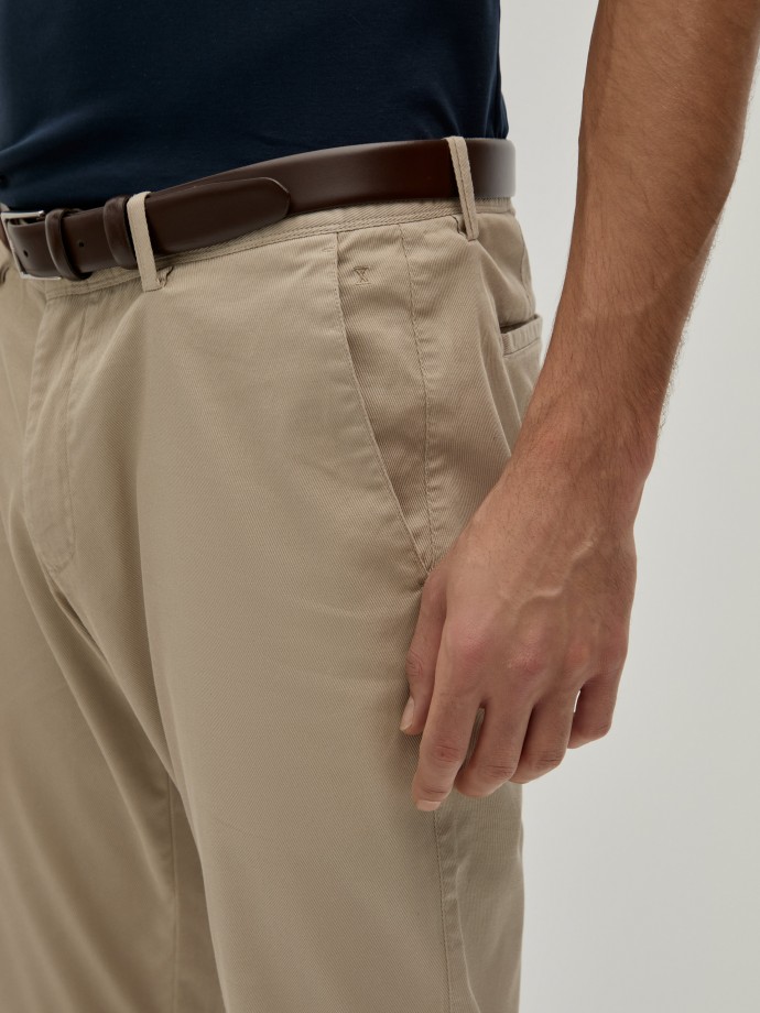 Slim fit chino pants