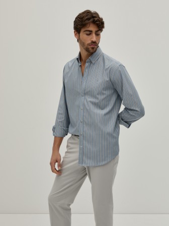 Regular fit striped shirt Regular fit striped shirt