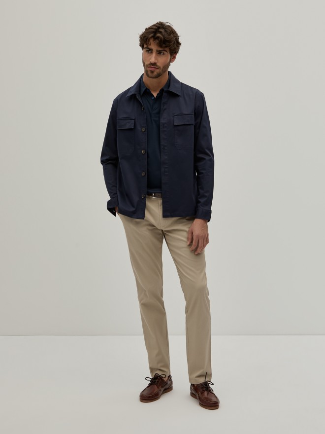 Overshirt with pockets