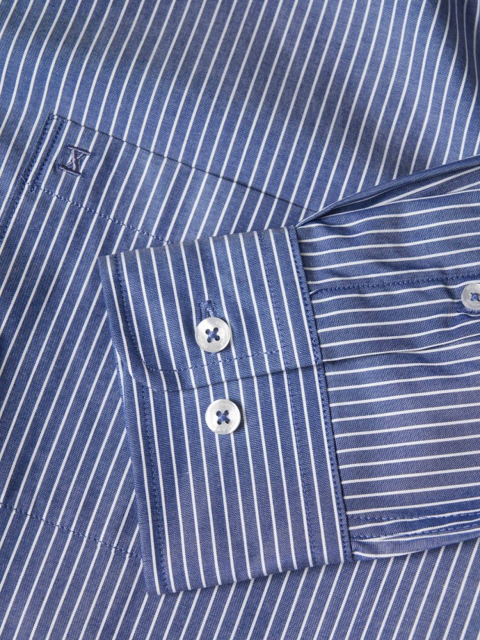 Camisa rayas regular fit