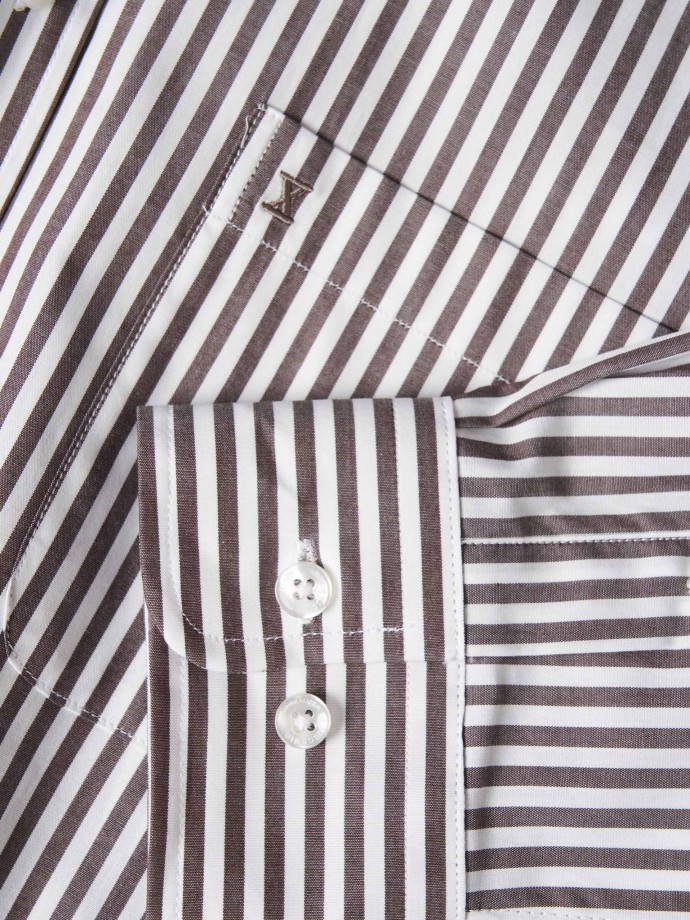 Camisa regular fit s riscas